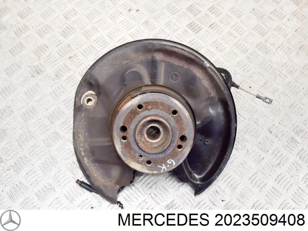 2023509408 Mercedes Pino moente (extremidade do eixo) traseiro esquerdo