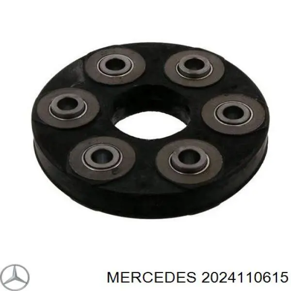 Acoplamento elástico dianteiro do veio de transmissão Mercedes 2024110615 preço, a partir de 46,05 USD