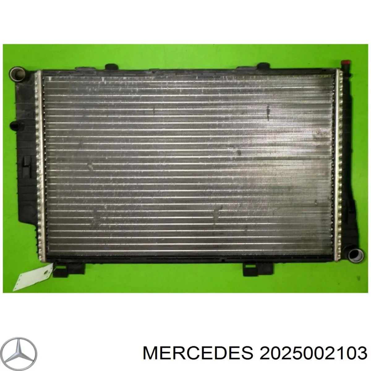 Radiador de esfriamento de motor 2025002103 Mercedes