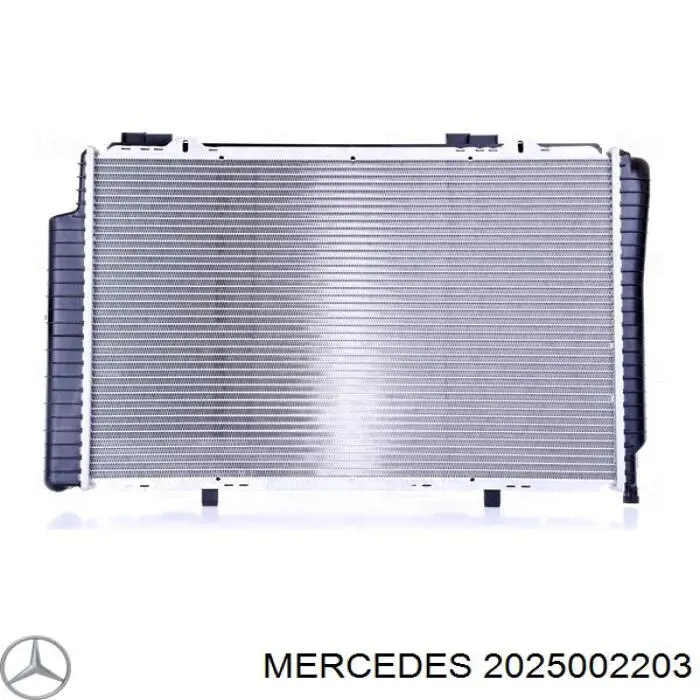 Radiador de esfriamento de motor Mercedes 2025002203 preço, a partir de 98,75 USD