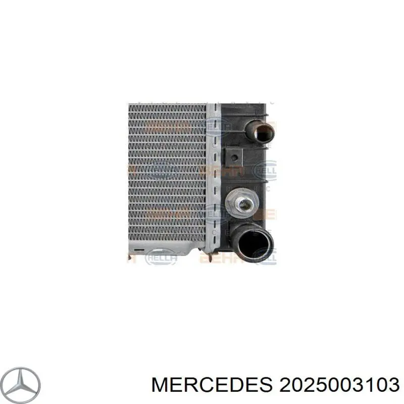 Radiador de esfriamento de motor Mercedes 2025003103 preço, a partir de 127,44 USD