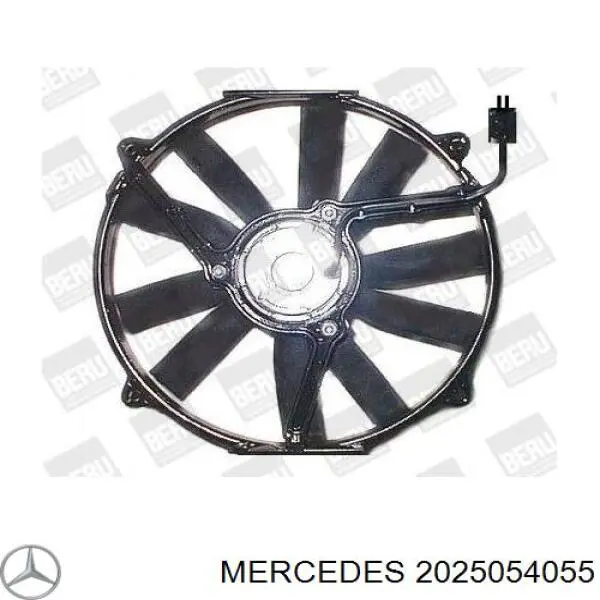 Compre A2025054055 Mercedes Difusor do radiador de esfriamento