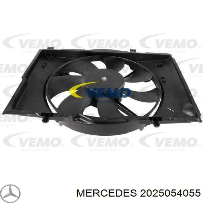 Difusor do radiador de esfriamento Mercedes A2025054055 preço, a partir de 88,53 USD