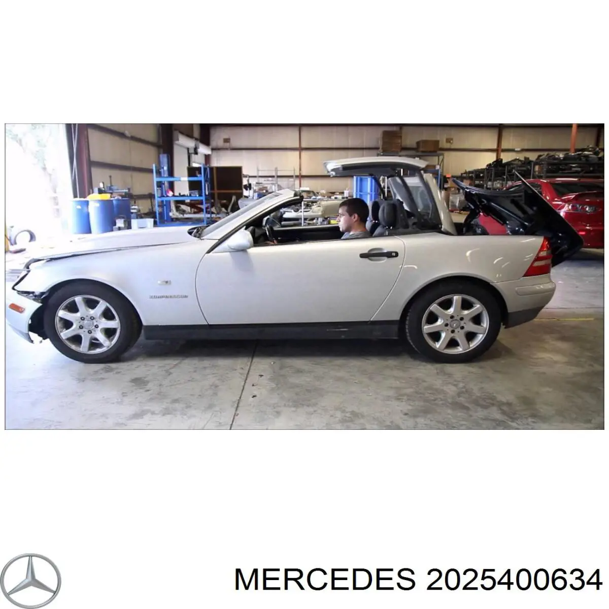 A2025400634 Mercedes Fio dianteiro de sensor de desgaste das sapatas do freio