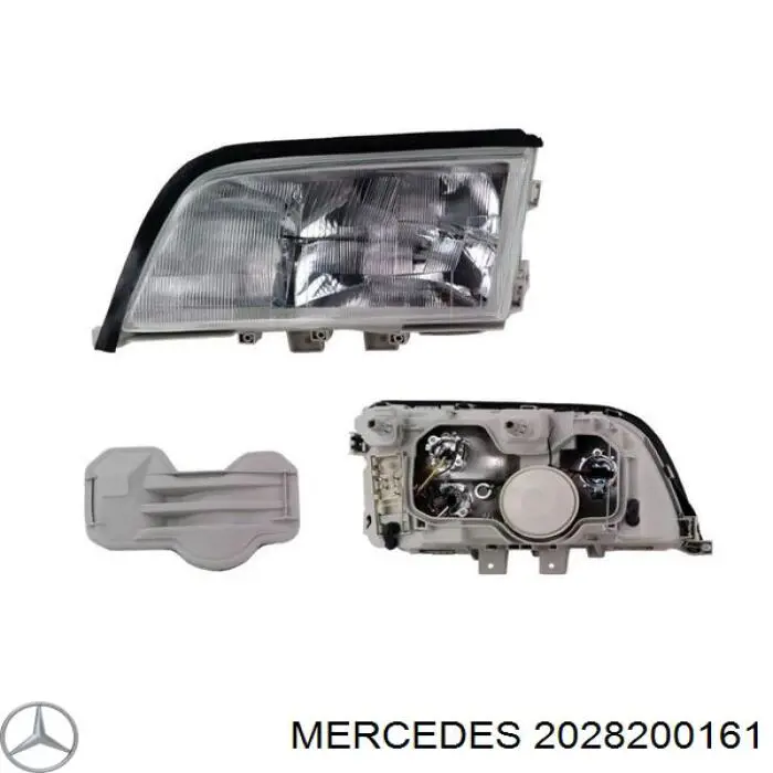 A2028200161 Mercedes Luz esquerda