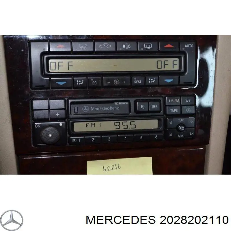 Compre 2028202110 Mercedes Sensor de fechamento de portas (interruptor de fim de carreira)