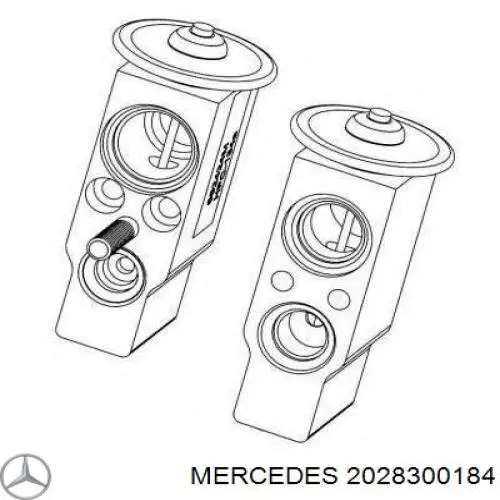 Válvula TRV de aparelho de ar condicionado Mercedes 2028300184 preço, a partir de 43,19 USD