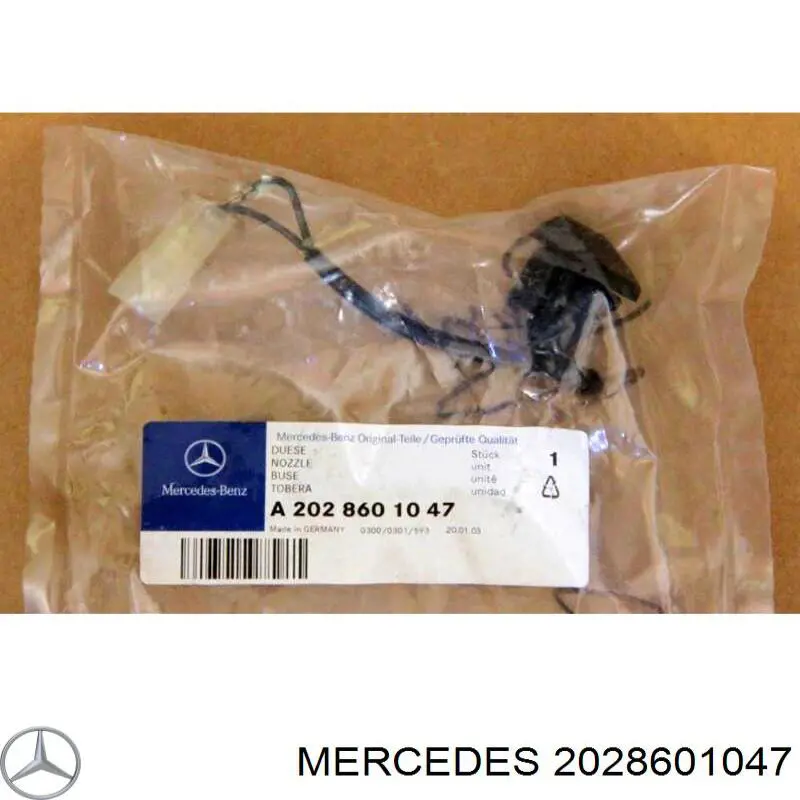 Injetor direito de fluido para lavador de pára-brisas Mercedes 2028601047 preço, a partir de 83,56 USD
