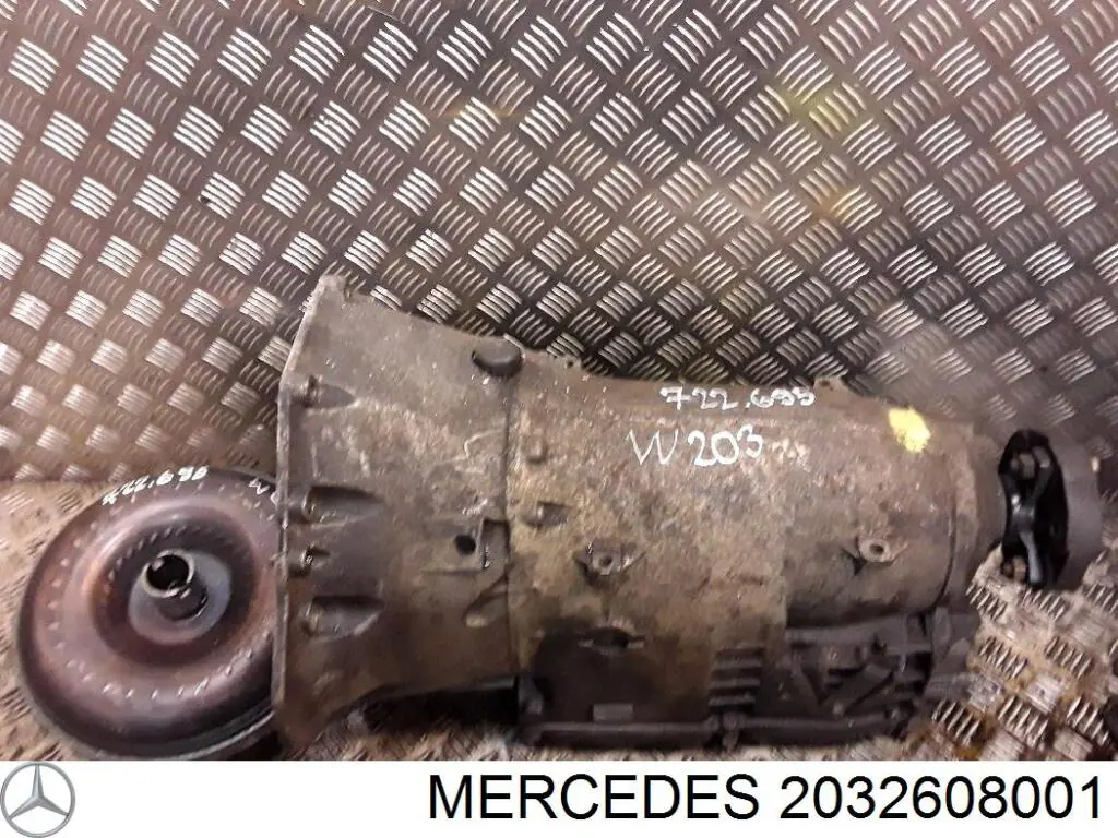 2032608001 Mercedes Caixa de Mudança montada (caixa mecânica de velocidades)