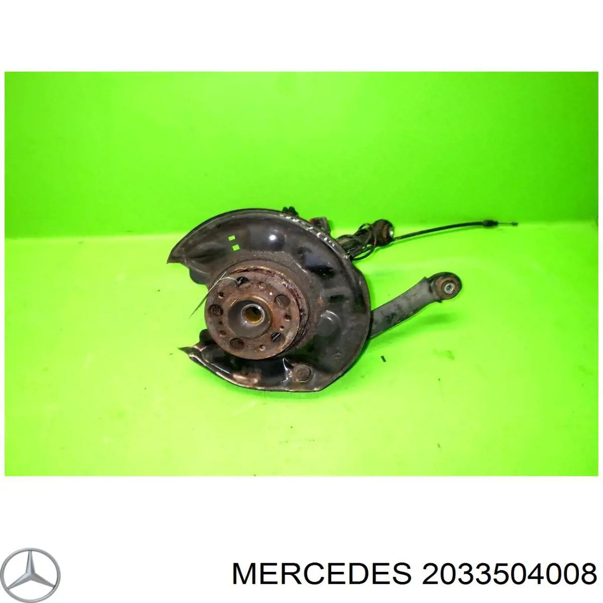 A2033503408 Mercedes Pino moente (extremidade do eixo) traseiro direito