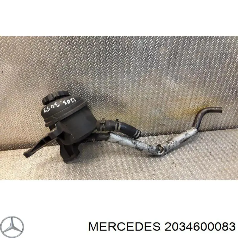 2034600083 Mercedes Tanque de bomba da Direção hidrâulica assistida