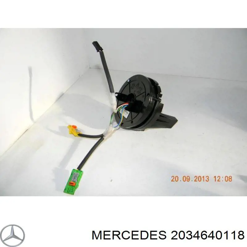 Compre 2034640118 Mercedes Anel AIRBAG de contato, cabo plano do volante