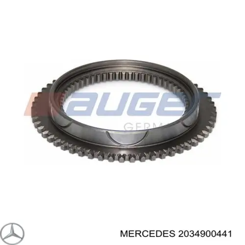 Compre 2034900441 Mercedes Braçadeira de silenciador dianteira
