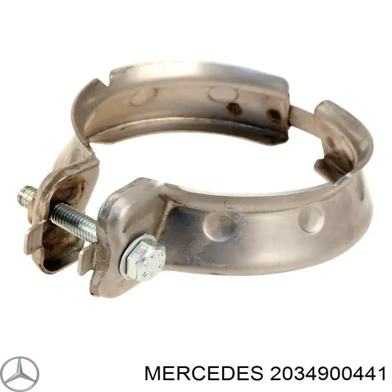 Braçadeira de silenciador dianteira Mercedes 2034900441 preço, a partir de 21,50 USD