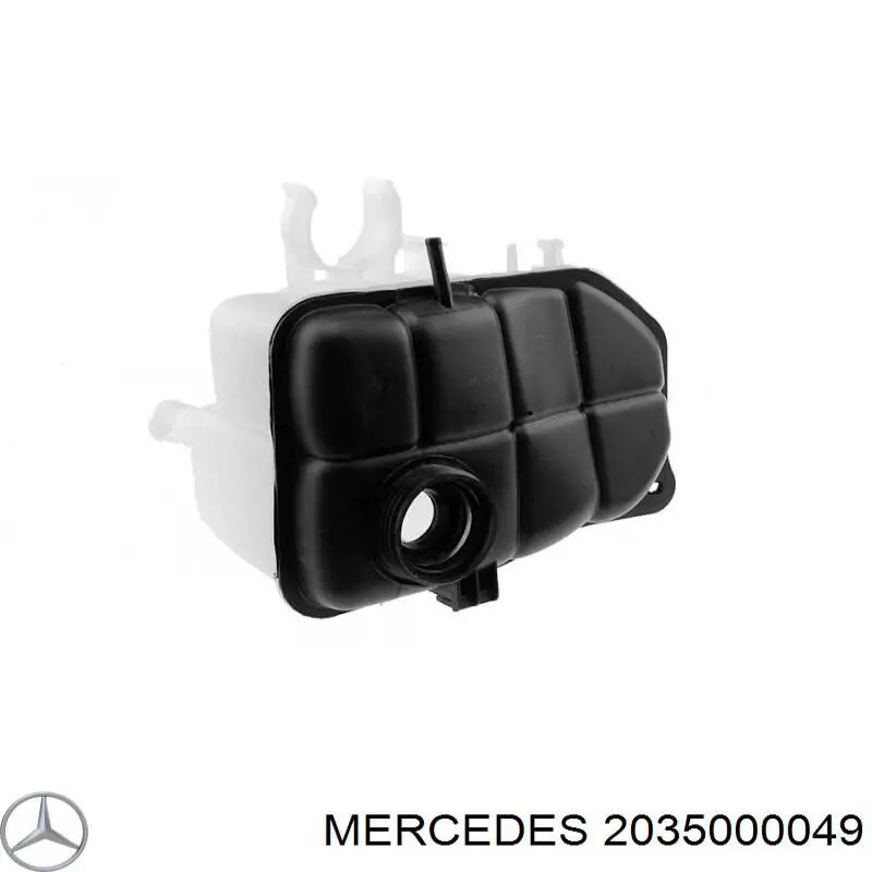 Tanque de expansão do sistema de esfriamento Mercedes 2035000049 preço, a partir de 43,62 USD