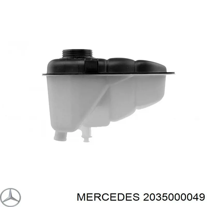Compre 2035000049 Mercedes Tanque de expansão do sistema de esfriamento