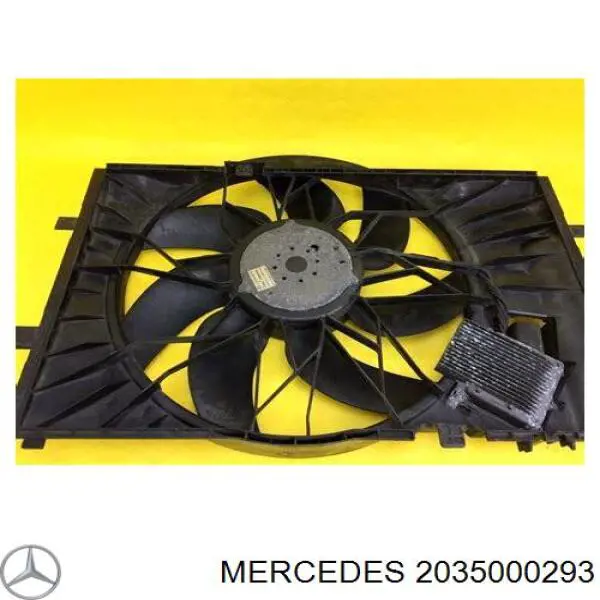Difusor do radiador de esfriamento, montado com motor e roda de aletas Mercedes 2035000293 preço, a partir de 224,09 USD