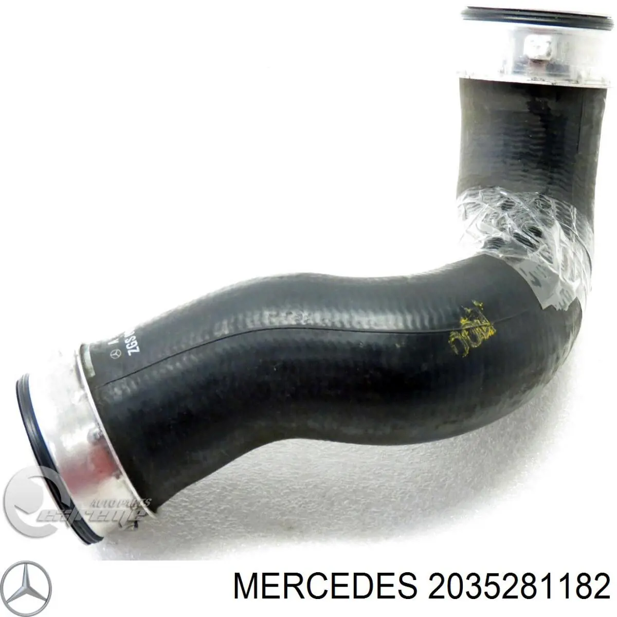 A2035281982 Mercedes Mangueira (cano derivado) de intercooler