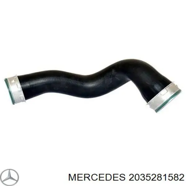 2035281582 Mercedes Mangueira (cano derivado) de intercooler