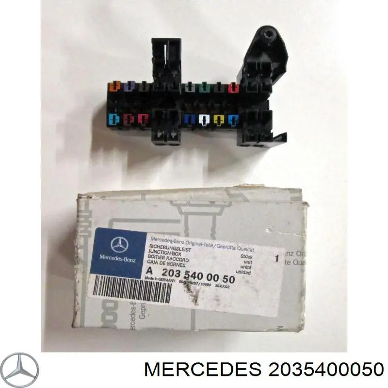 2035400050 Mercedes Unidade traseira do salão de dispositivos de segurança