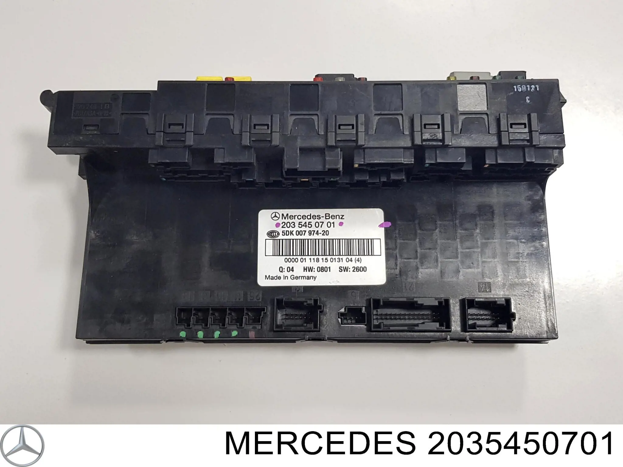 Unidade de dispositivos de segurança 2035450701 Mercedes