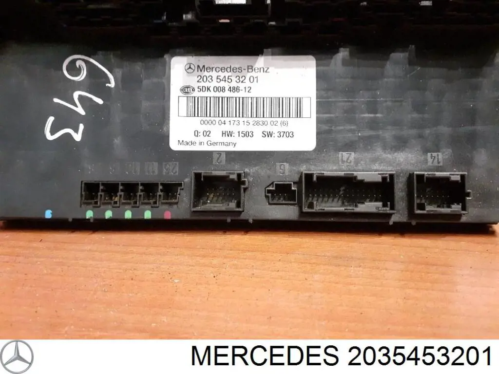 Compre 2035453201 Mercedes Unidade de controlo de sinais SAM