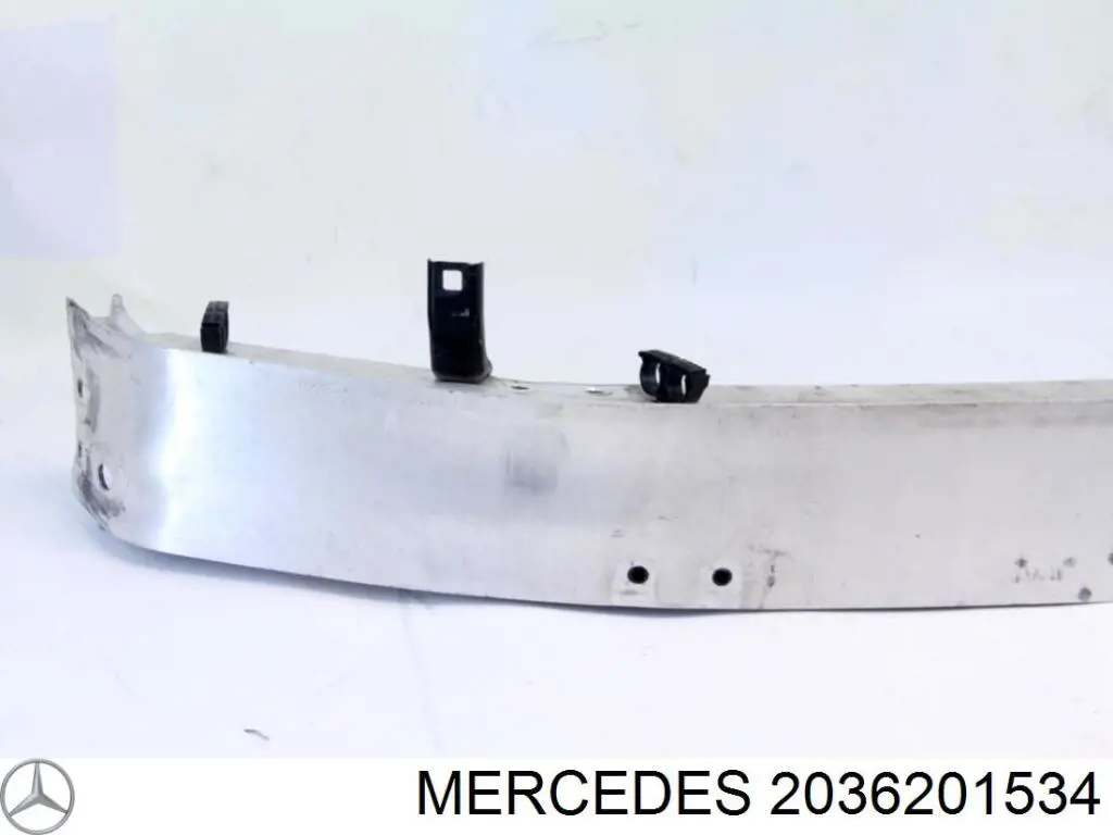 2036201534 Mercedes Reforçador do pára-choque dianteiro