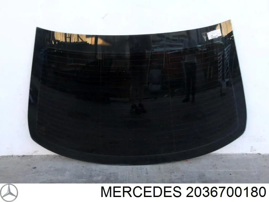 2036700180 Mercedes Vidro traseiro