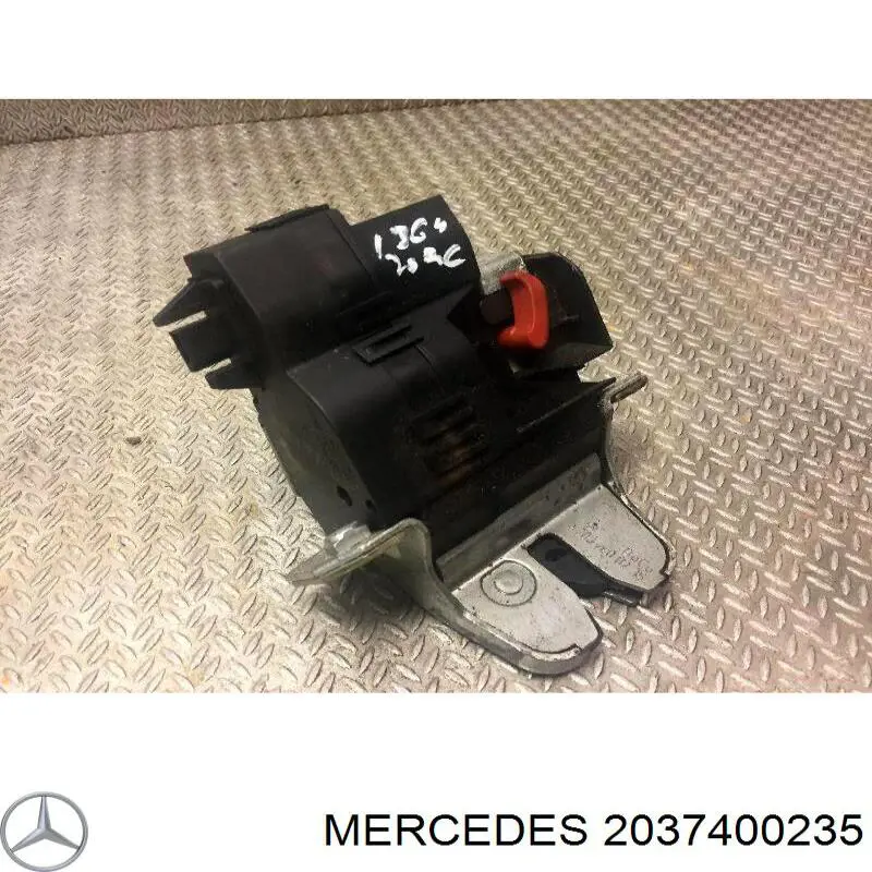 2037400235 Mercedes Fecho de tampa de porta-malas (de 3ª/5ª porta traseira)