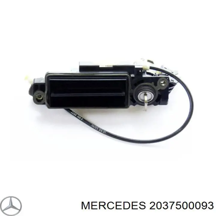 A2037500493 Mercedes Fecho de tampa de porta-malas (de 3ª/5ª porta traseira)