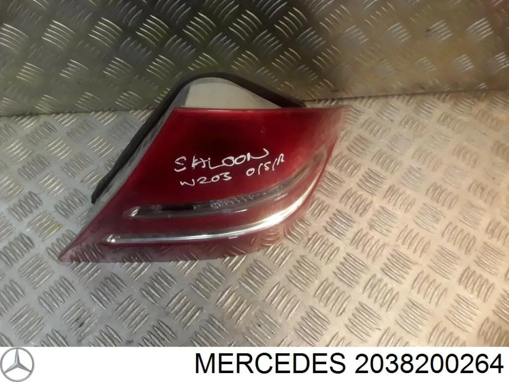 Compre 2038200264 Mercedes Lanterna traseira direita