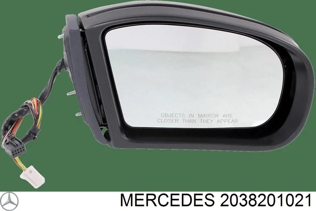 VBZM1008PR Signeda Pisca-pisca de espelho direito