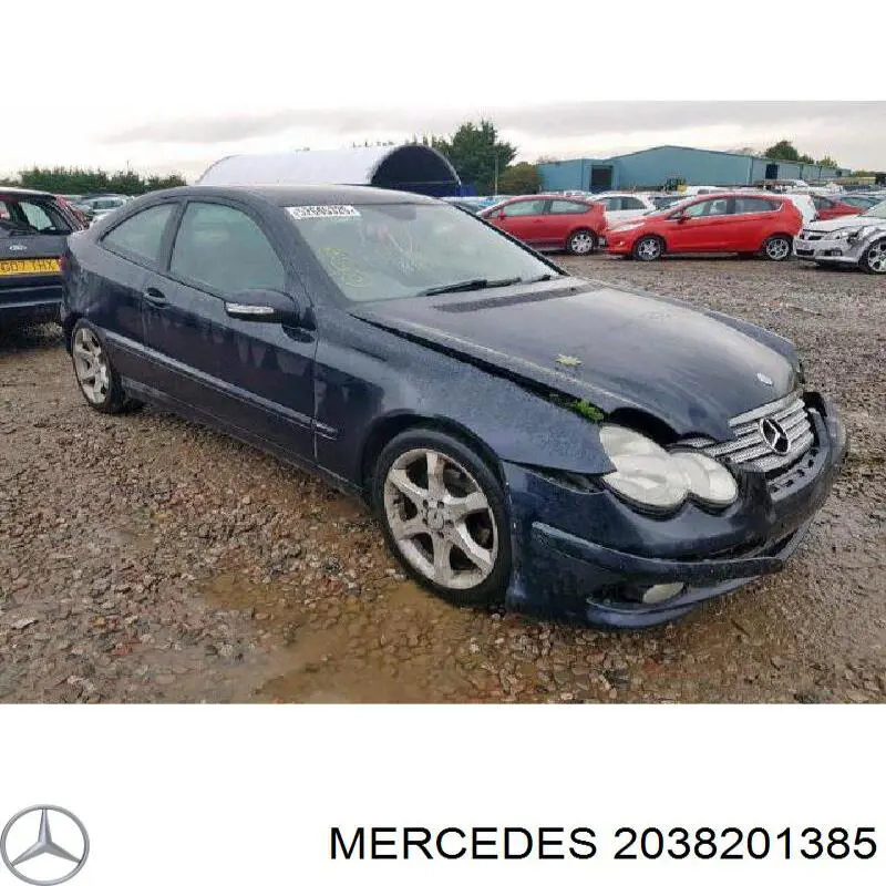 2038201385 Mercedes Módulo de conforto da porta dianteira