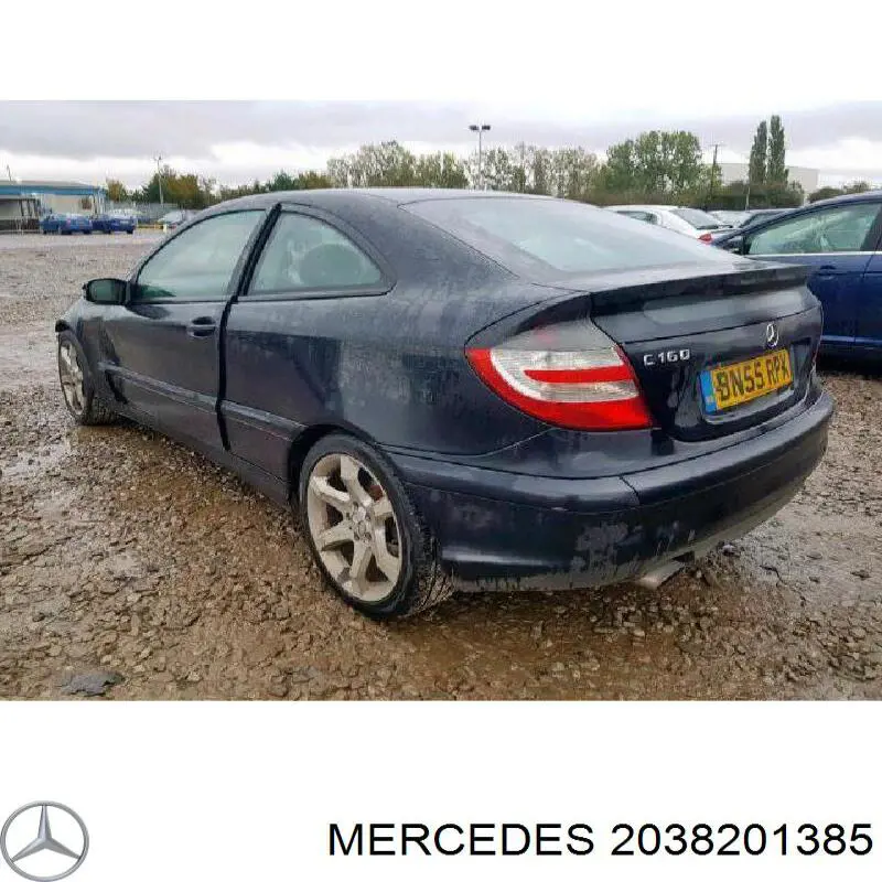 Módulo de conforto da porta dianteira Mercedes 2038201385
