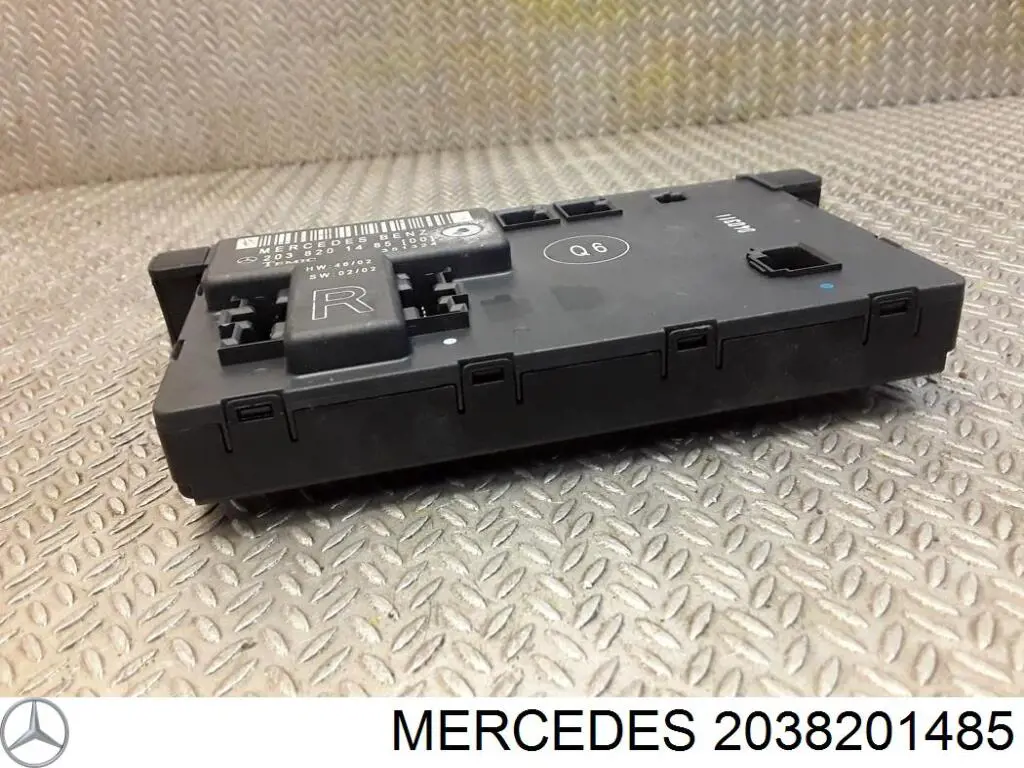 2038201485 Mercedes Módulo de conforto da porta dianteira