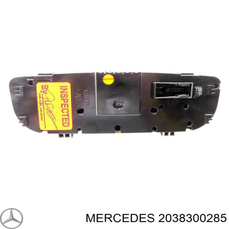 2038300285 Mercedes Unidade de controlo dos modos de aquecimento/condicionamento