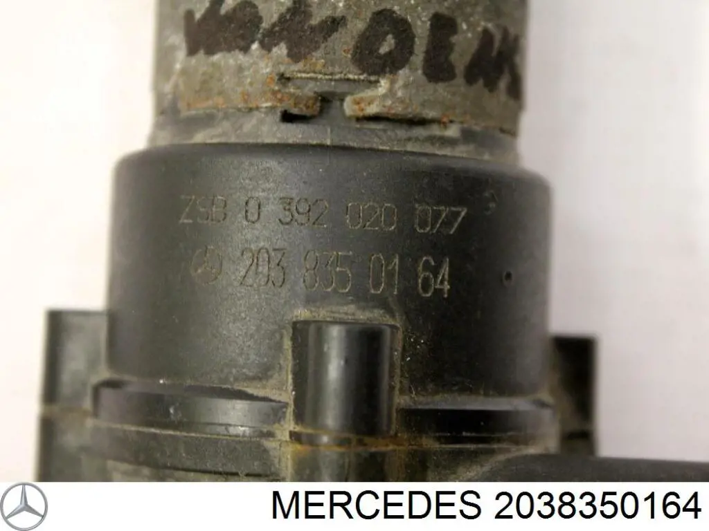Bomba de água (bomba) de esfriamento, adicional elétrica Mercedes 2038350164 preço, a partir de 67,88 USD