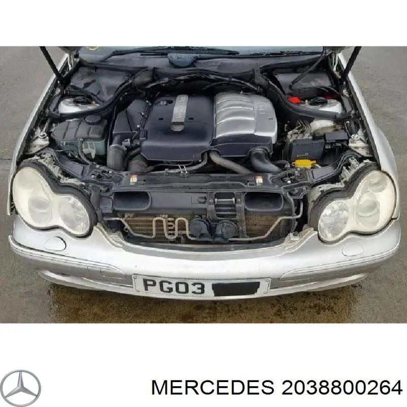 Viga con gancho do fecho da capota Mercedes 2038800164 preço, a partir de 39,16 USD