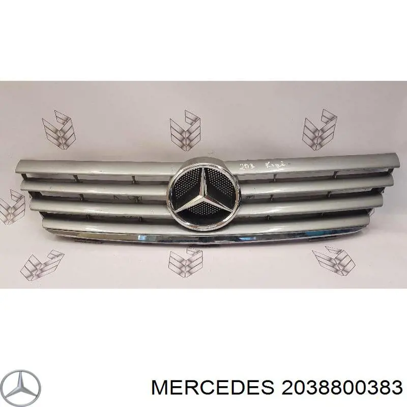 Compre 2038800383 Mercedes Grelha do radiador