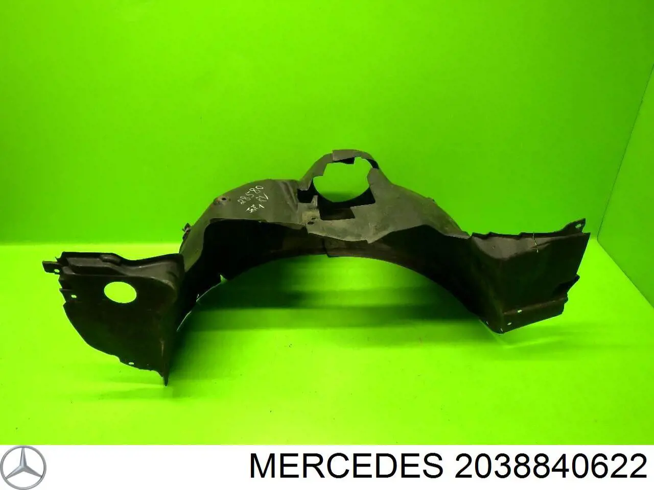 Guarda-barras direito dianteiro do pára-lama dianteiro Mercedes 2038840622 preço, a partir de 26,90 USD