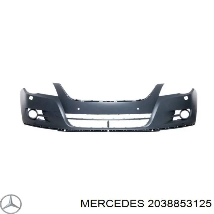 Compre 2038853125 Mercedes Pára-choque dianteiro