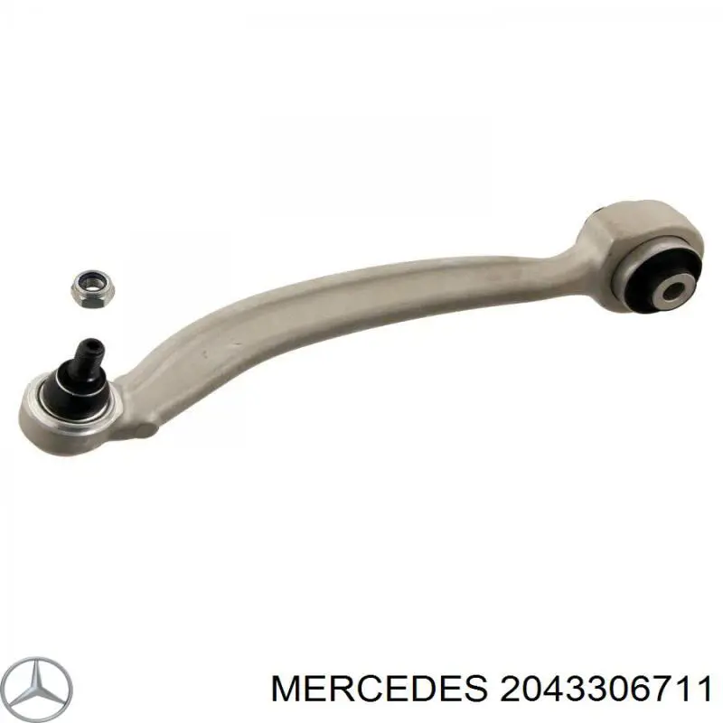 Braço oscilante inferior esquerdo de suspensão dianteira Mercedes 2043306711 preço, a partir de 76,23 USD