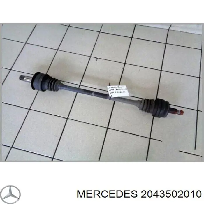 2043502010 Mercedes Semieixo traseiro