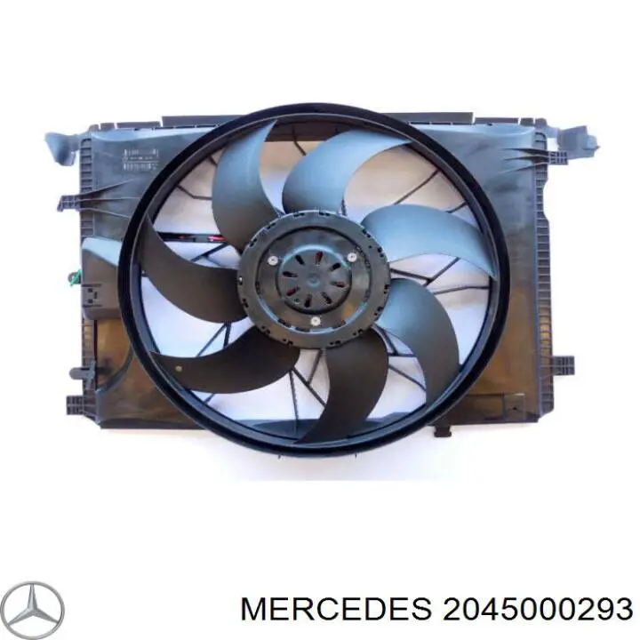 Difusor do radiador de esfriamento, montado com motor e roda de aletas Mercedes 2045000293 preço, a partir de 280,92 USD