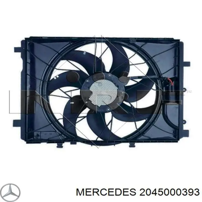 Difusor do radiador de esfriamento, montado com motor e roda de aletas Mercedes 2045000393 preço, a partir de 131,88 USD