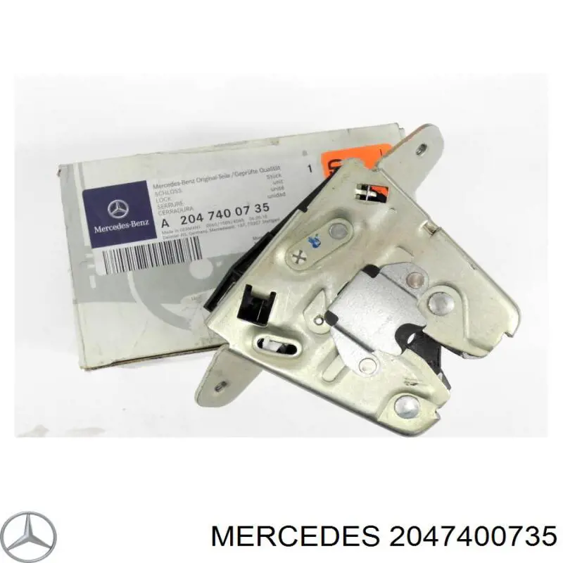 A2047400635 Mercedes Fecho de tampa de porta-malas (de 3ª/5ª porta traseira)
