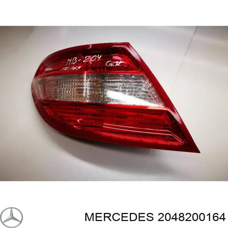 Lanterna traseira esquerda Mercedes 2048200164 preço, a partir de 148,91 USD