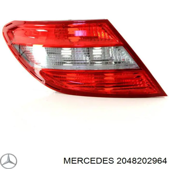 Lanterna traseira esquerda Mercedes 2048202964 preço, a partir de 136,98 USD