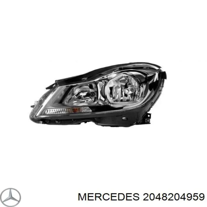Compre 2048204959 Mercedes Luz esquerda