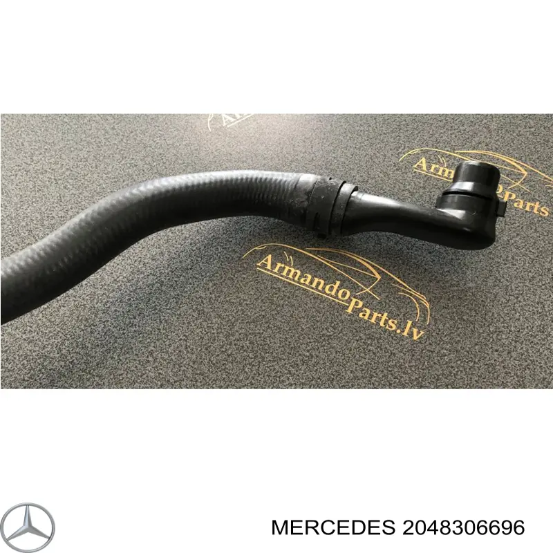 Mangueira (cano derivado) do sistema de esfriamento Mercedes 2048306696 preço, a partir de 65,45 USD